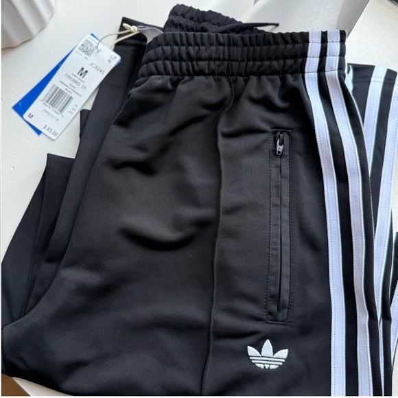Adidas Women Adicolor Classic Firebird Loose Track Pants Black SZ M - Picture 3 of 3